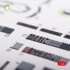 KELIK K48021 AH-64D APACHE LONGBOW INTERIOR 3D DECALS FOR HASEGAWA KIT 1/48